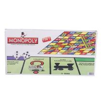 2 in 1 Monopoly And Snakes & Ladders Board Game